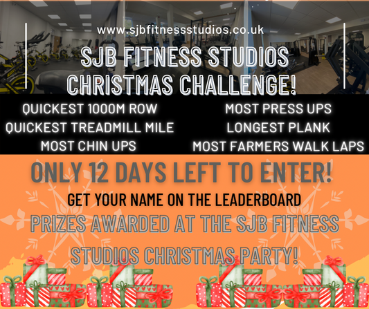 🎅🏼 CHRISTMAS GYM CHALLENGE DEADLINE! 🎅🏼