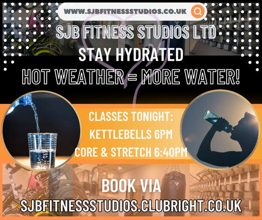 Stay Hydrated!!