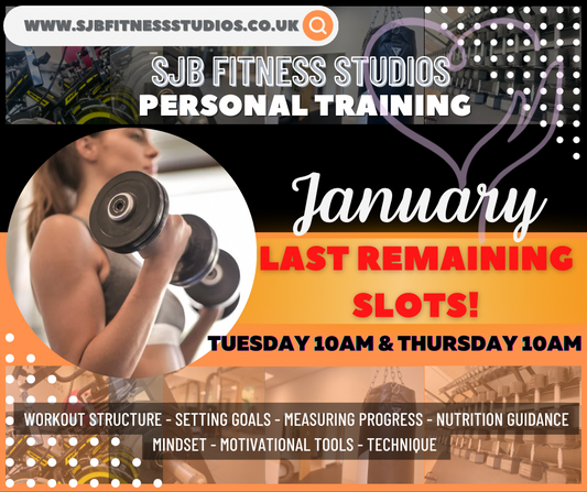 Last PT Time Slots!