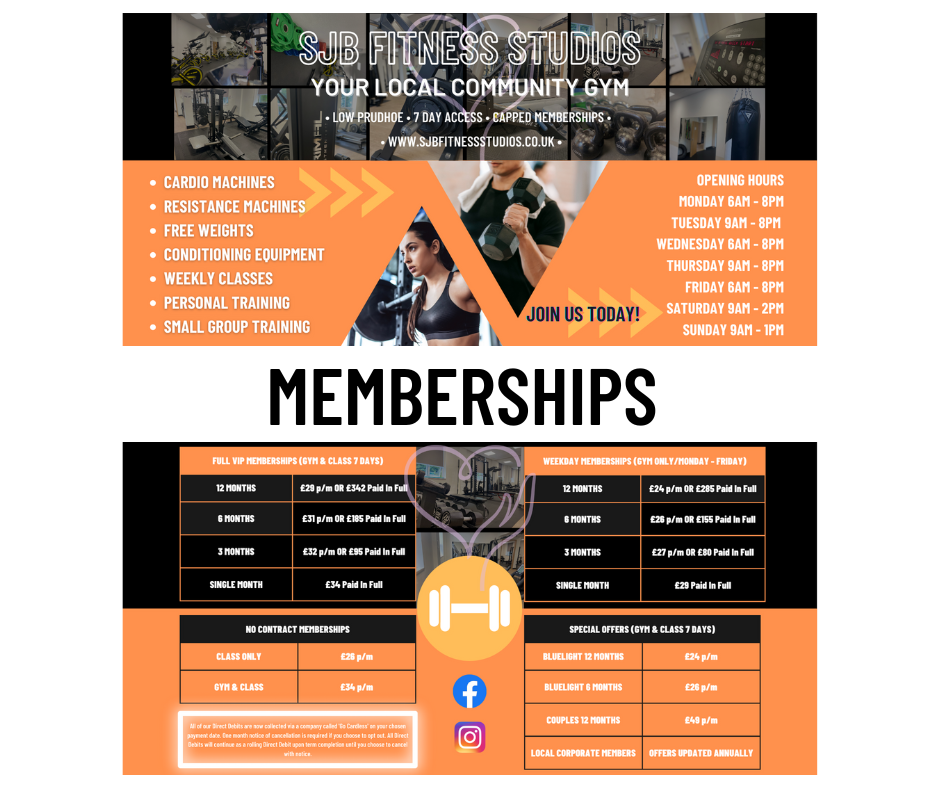 Gym & Class Memberships