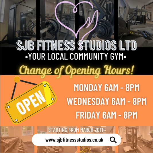 Change of Opening Times‼️