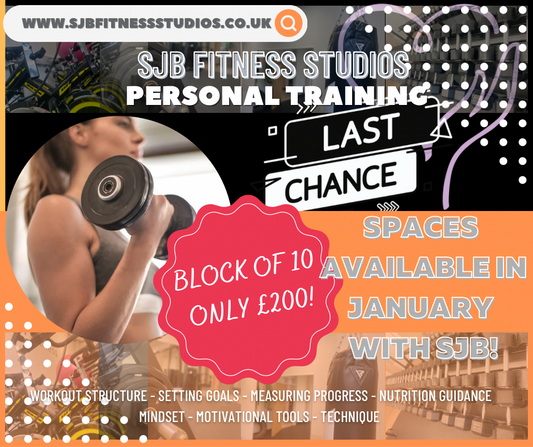 JANUARY PERSONAL TRAINING