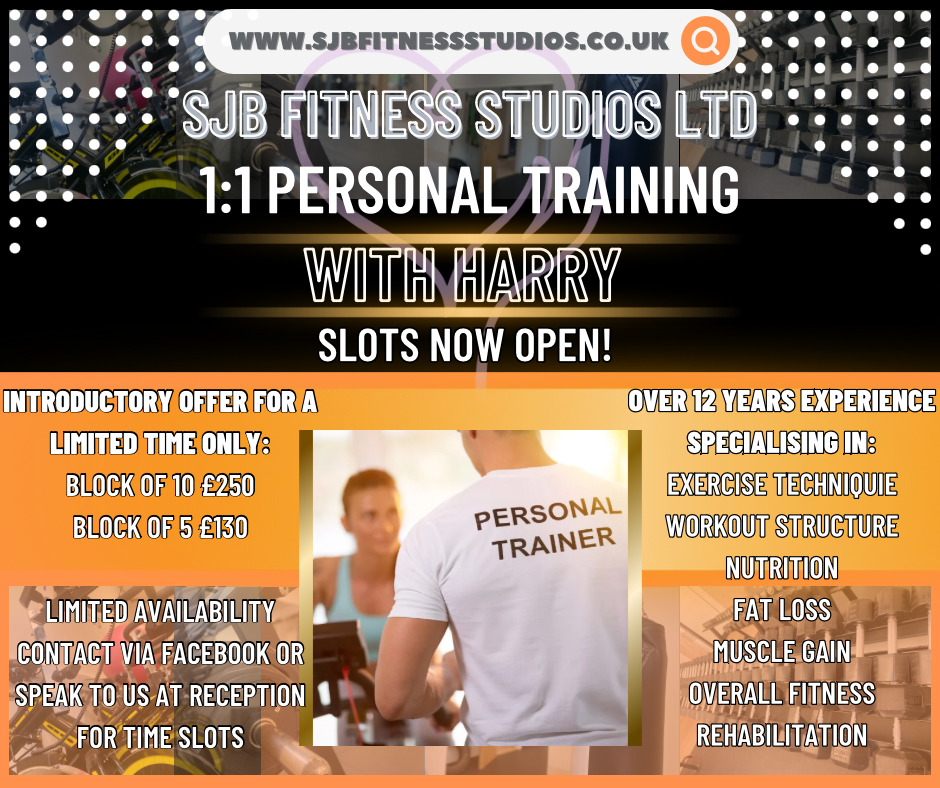 Personal Training Slots Open!